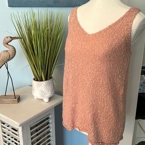 Staccato - Women’s Dressy Pink Tank Top - Size Small